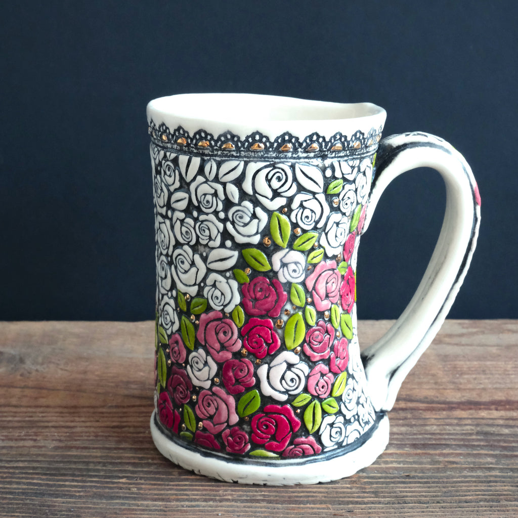 Celebration Mug 10 (with gold lustre)