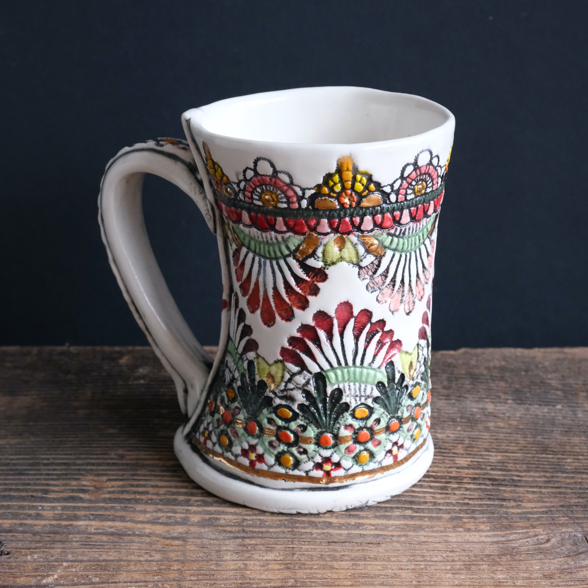 Celebration Mug 03 (with 22k gold lustre)