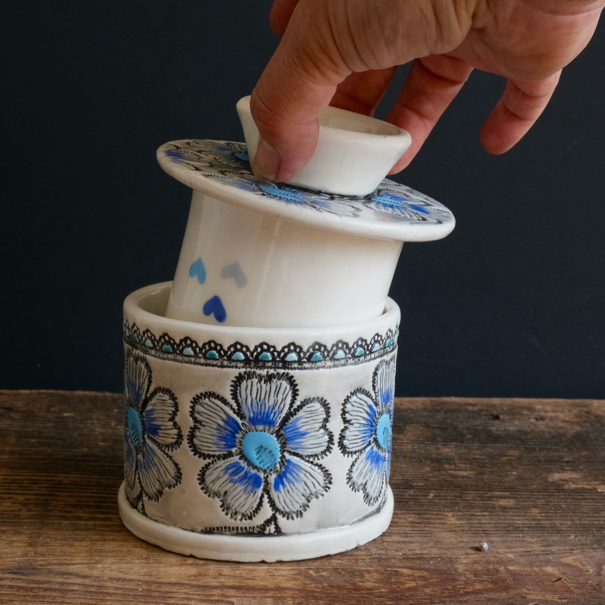 French Butter Dish 1
