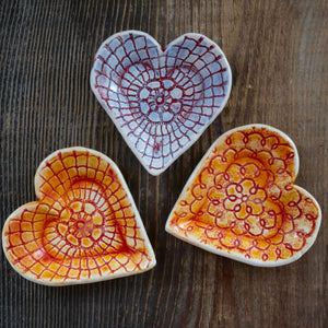 Heart Plate Set 09