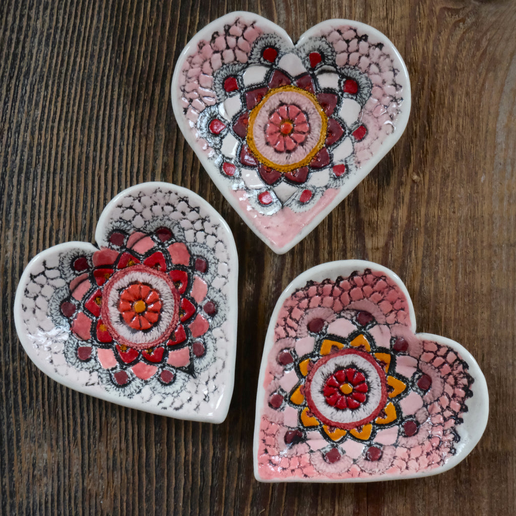 Heart Plate Set 16