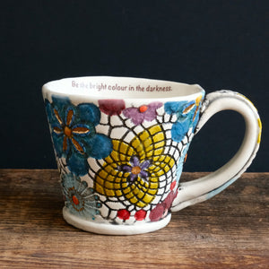 Latte Mug 02 (with 22k gold lustre)