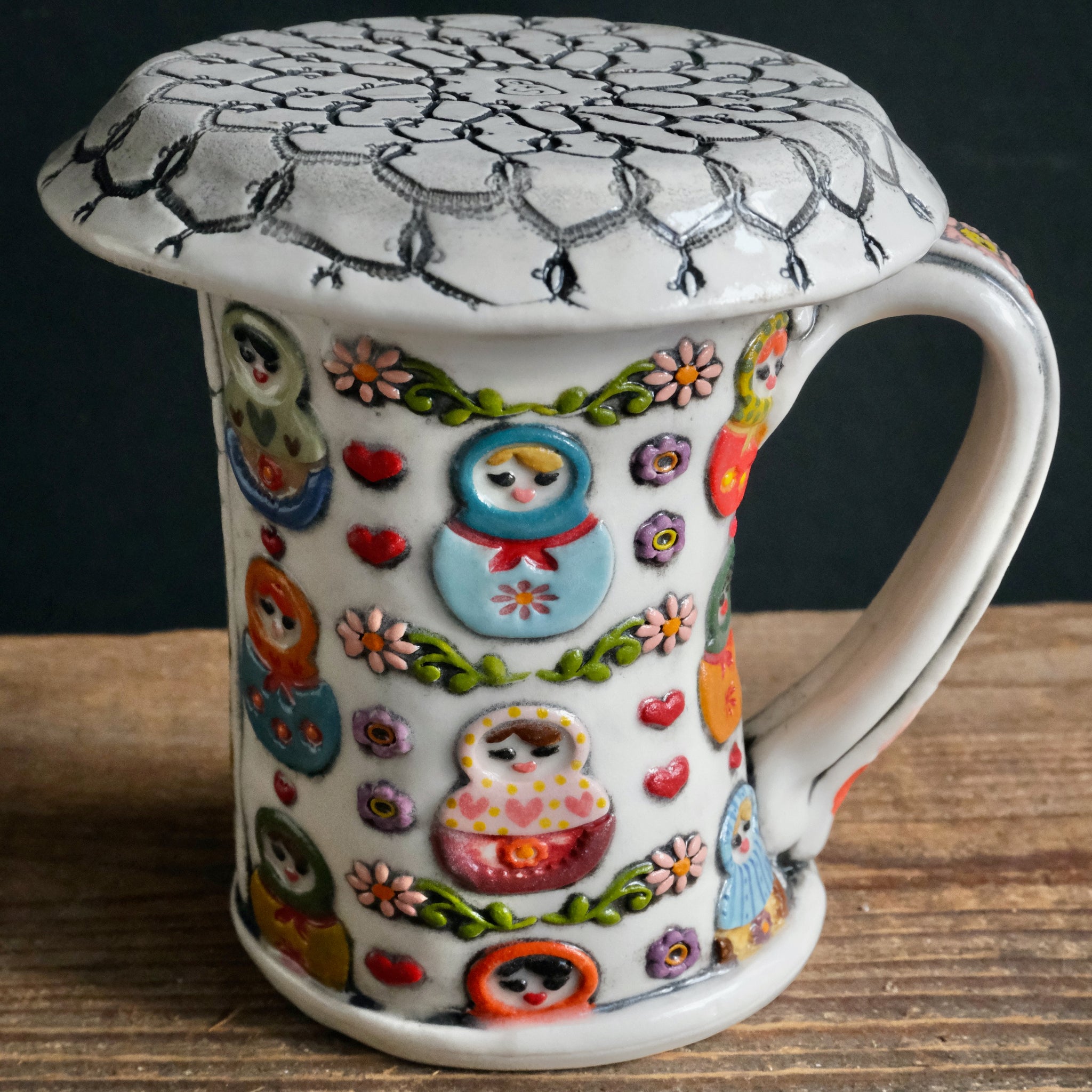 Matryoshka Mug and Coaster Set